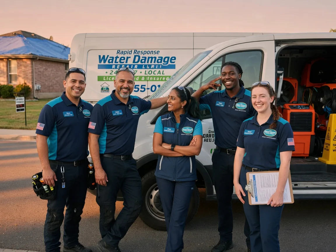 Water Damage Restoration company in Rio Vista, TX