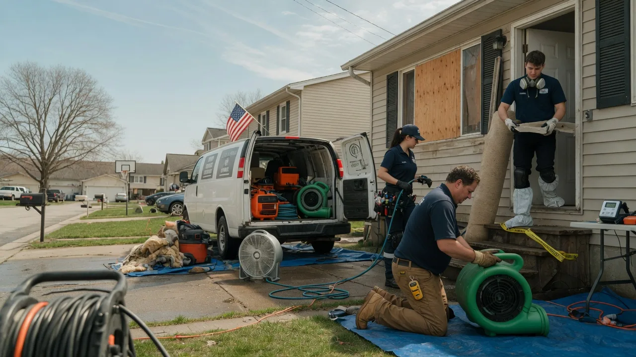 Water Damage Restoration in Rio Vista, TX near me